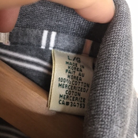 Fairway & Greene mens cotton golf polo shirt size Large performance wear - Picture 6 of 11